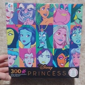 Disney Princess Colorful Character Puzzle